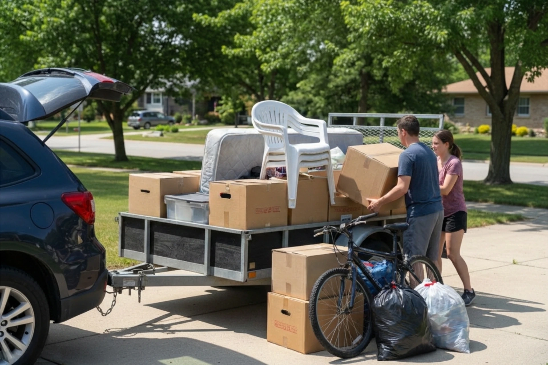 Jak správně naložit přívěs