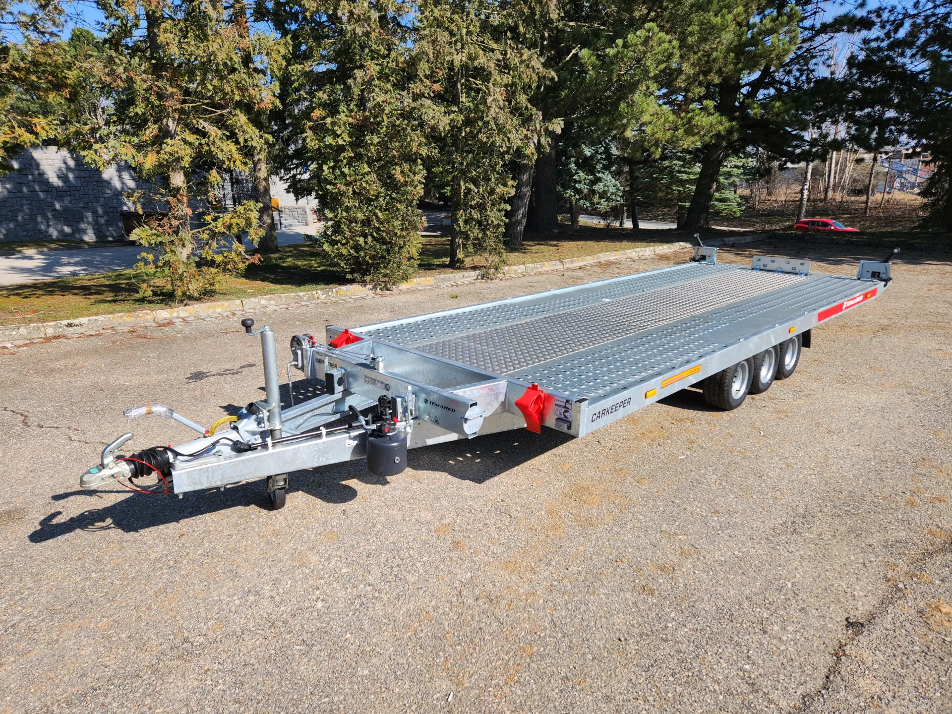 Hydraulická sklopka 600x214cm, 3500/890kg, VDI