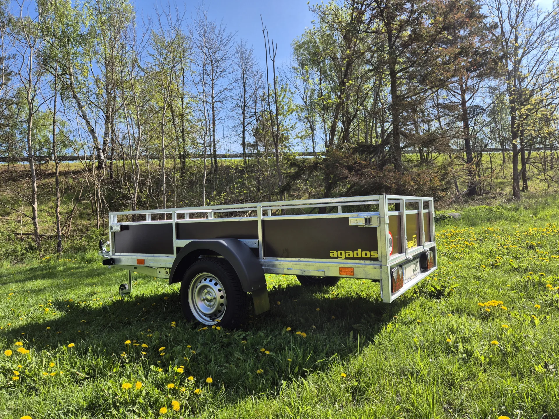 PŘÍVĚS AGA KIT EP5 SKLOPNÝ N1 + POČ, 750 KG