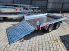 Vlek na bagr 265x150cm, 2700/520kg, rampa s písty