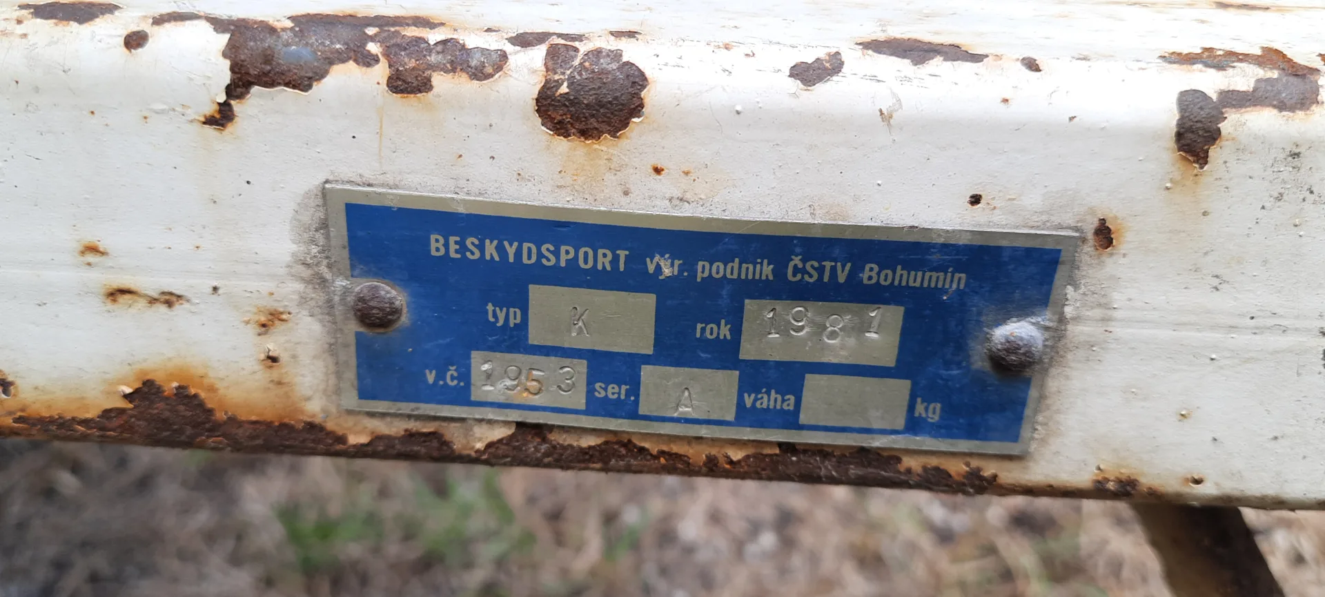 Beskydsport Kempík 1981 původní stav, TP + STK