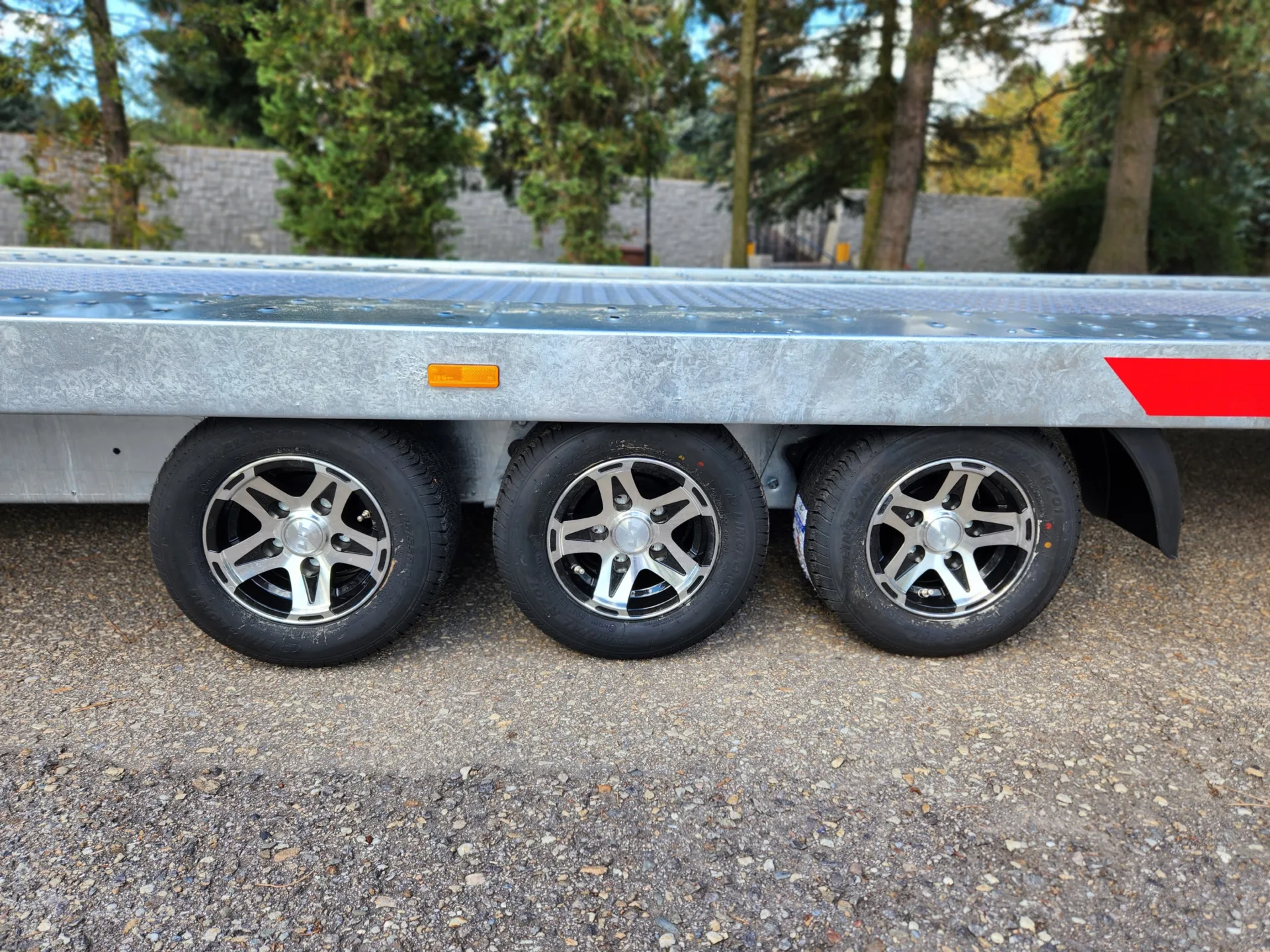 Hydraulická sklopka 600x214cm, 3500/890kg, VDI