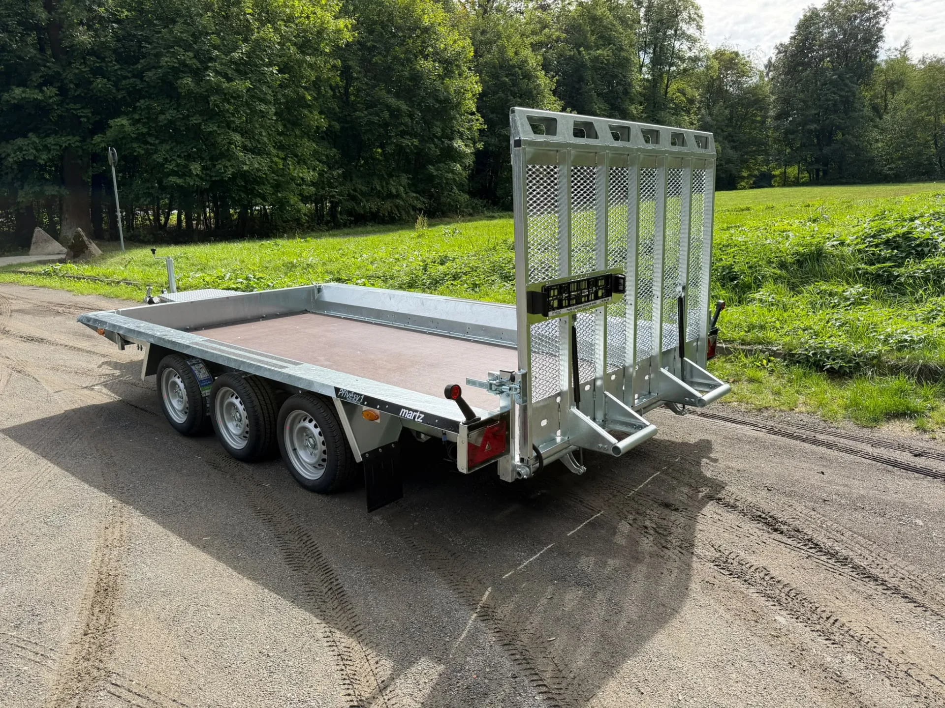Přepravník stavební techniky MARTZ BAU 400 3500kg