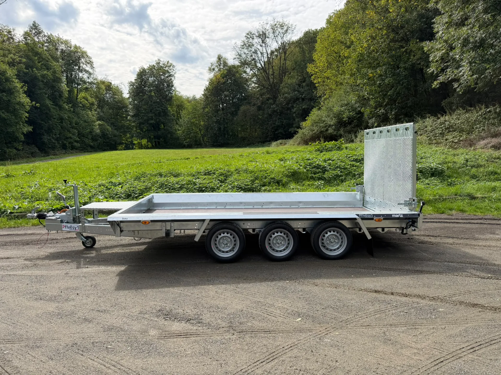 Přepravník stavební techniky MARTZ BAU 400 3500kg