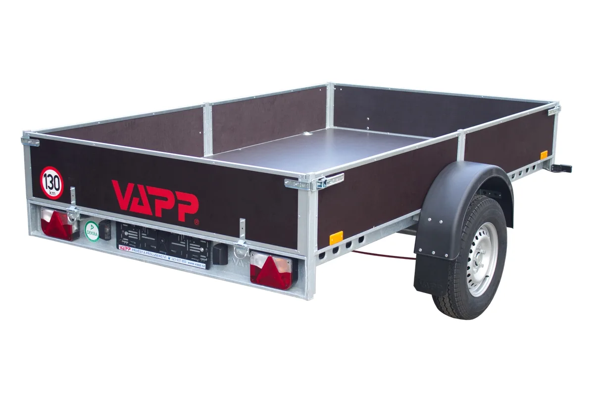 VAPP PROFI 134 brzděný valník 1300 kg
