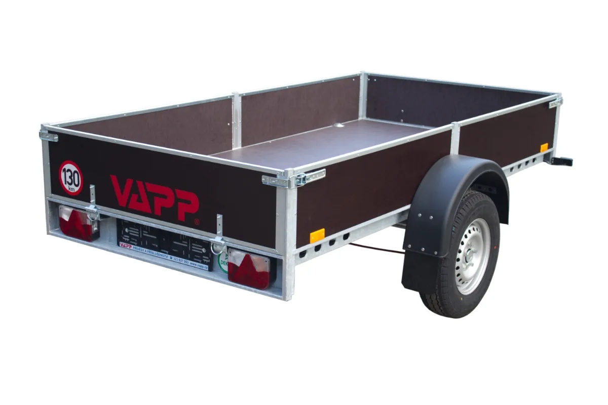 VAPP PROFI 183 brzděný valník 1800 kg