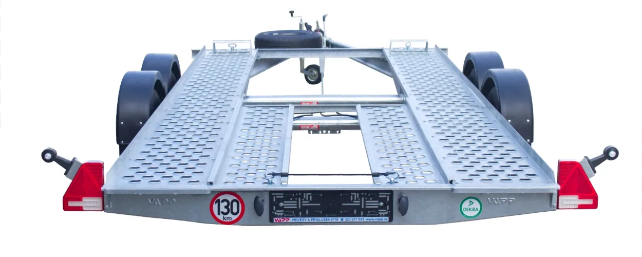 VAPP PA 2.4 4018 brzděný přepravník aut 2460 kg