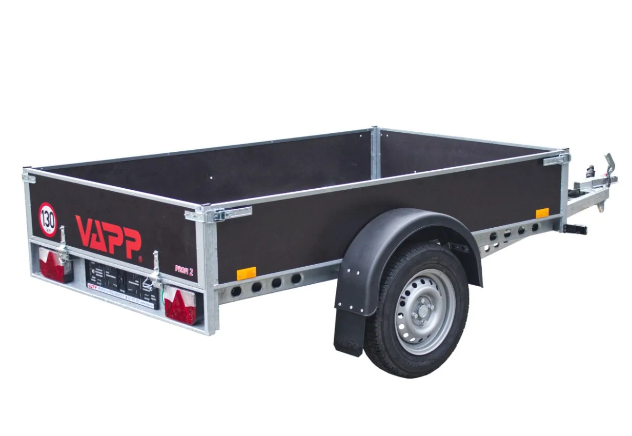 VAPP PROFI 2 sklopný nebrzděný valník 750 kg