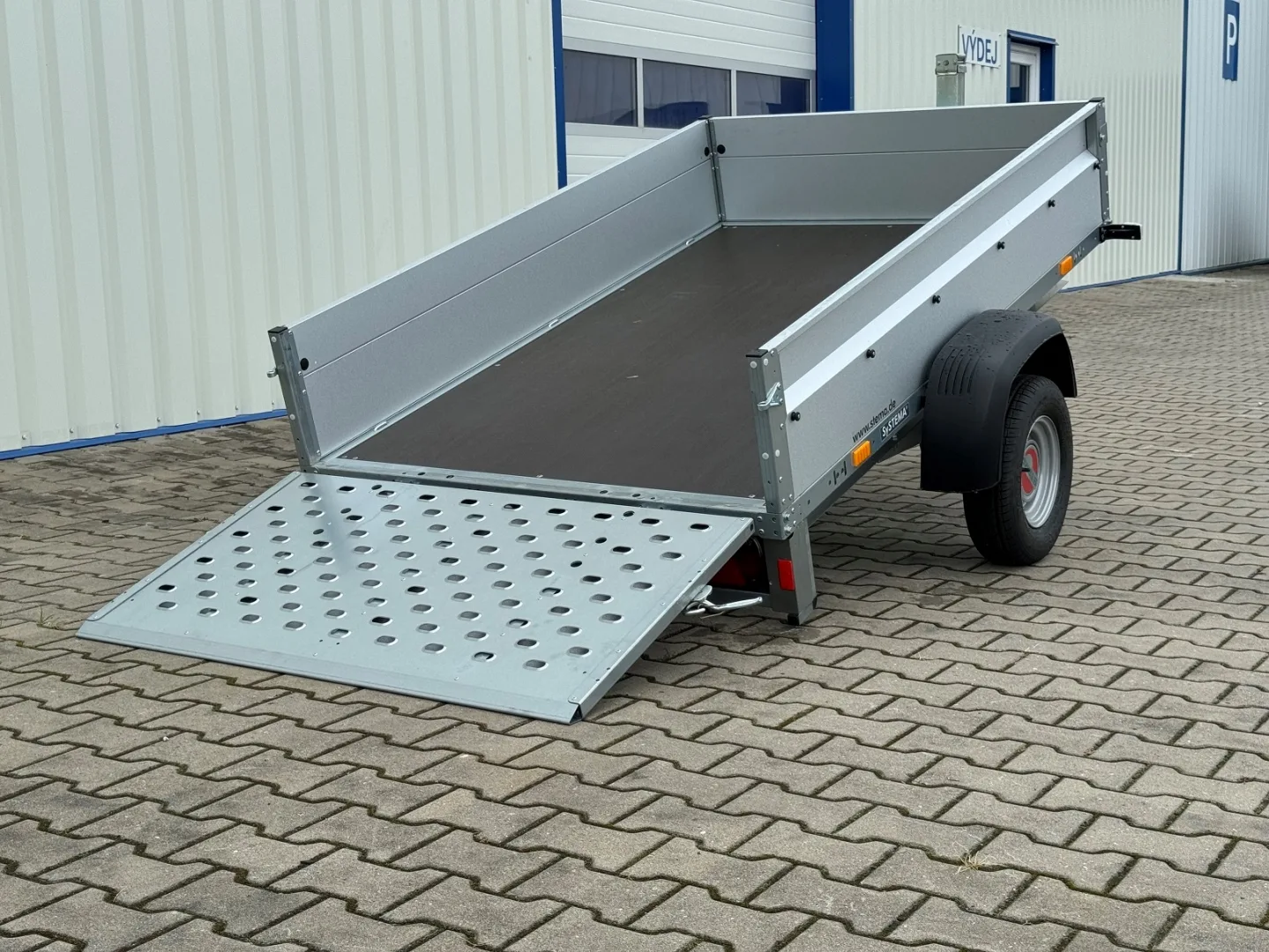 Stema REX 21 750 kg sklopný nebrzděný valník