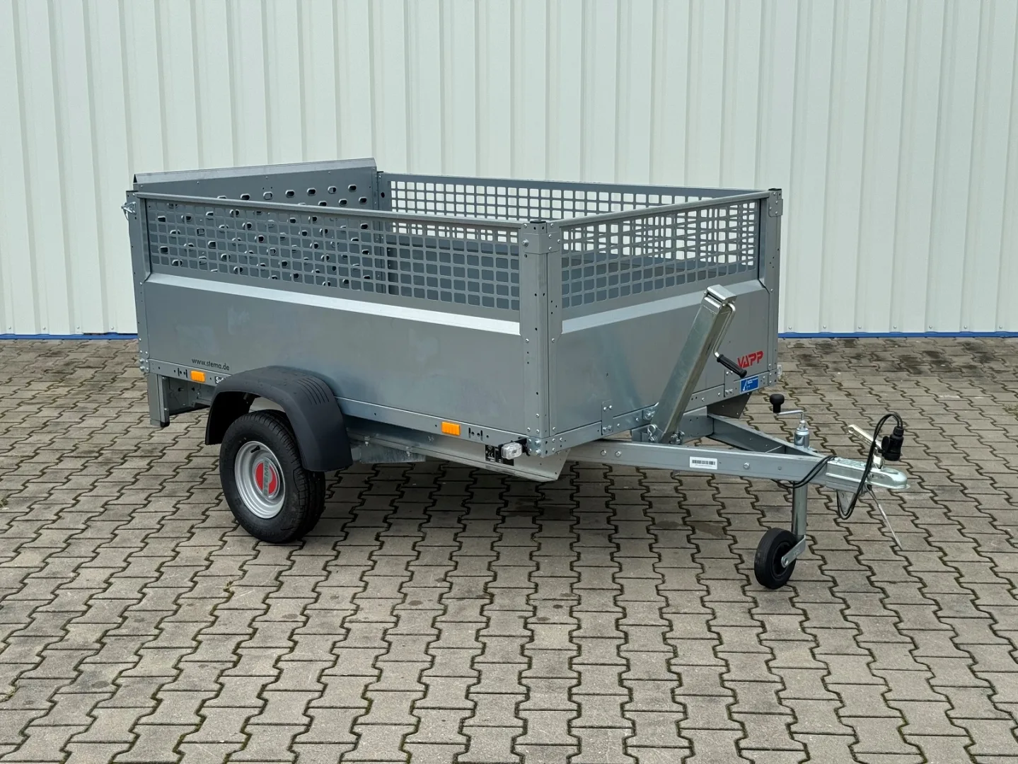 Stema REX 21 750 kg sklopný + bočnice 650 mm