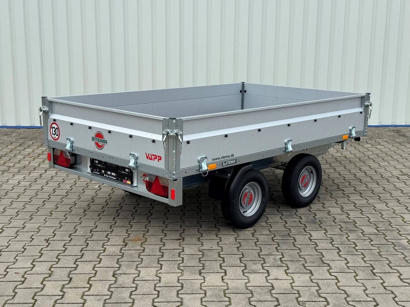 Stema SH 7.5-25-15 N2 nebrzděný valník 750 kg