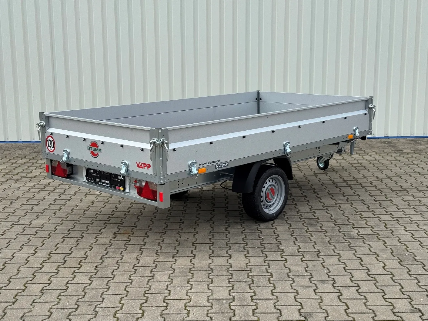 Stema SH 13-30-15 B1 brzděný valník 1300 kg