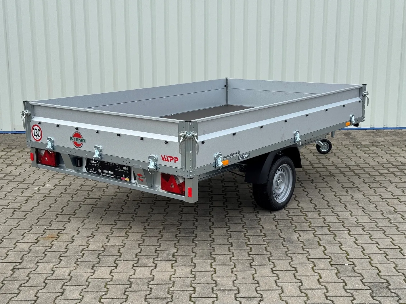 Stema SH 15-30-18 B1 brzděný valník 1500 kg