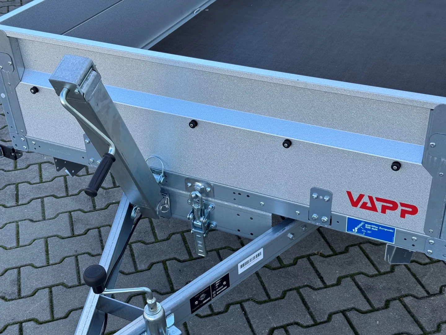 Stema REX 30 750 kg sklopný nebrzděný valník