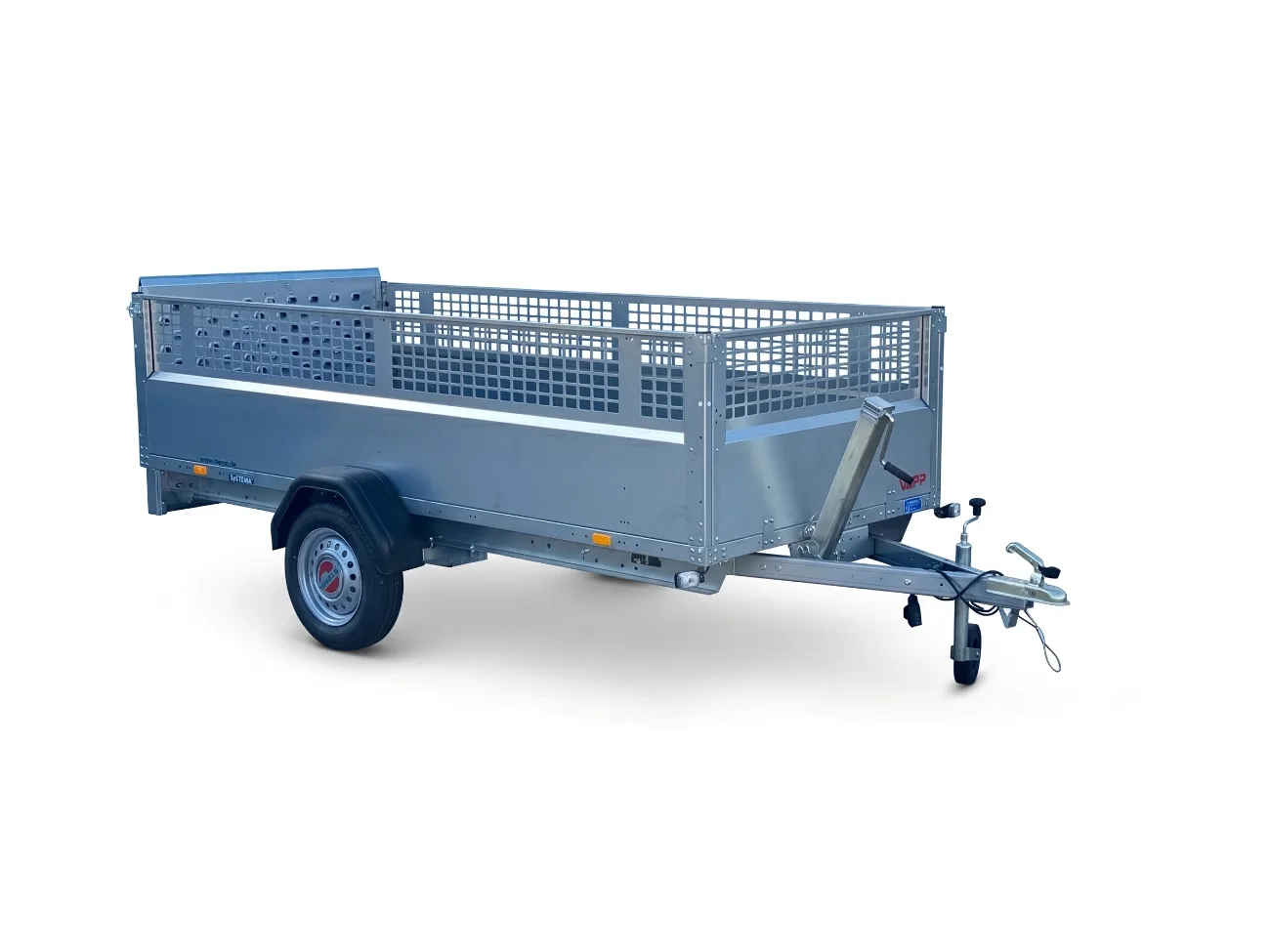 Stema REX 30 750 kg sklopný + bočnice 650 mm