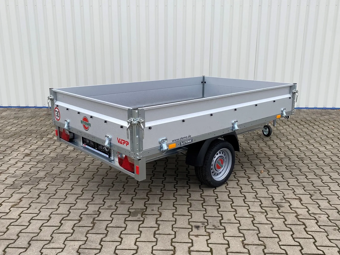 Stema SH 13-25-15 B1 brzděný valník 1300 kg