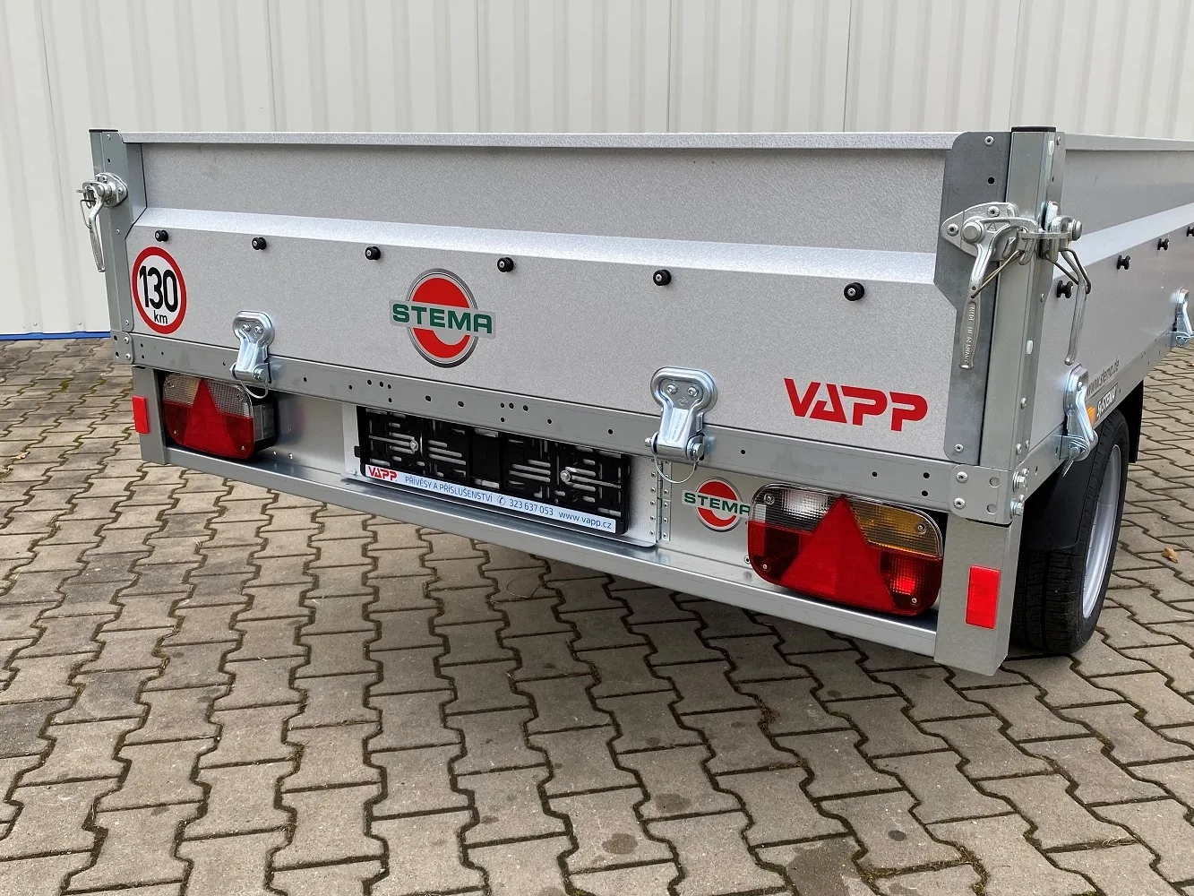 Stema SH 13-25-15 B1 brzděný valník 1300 kg