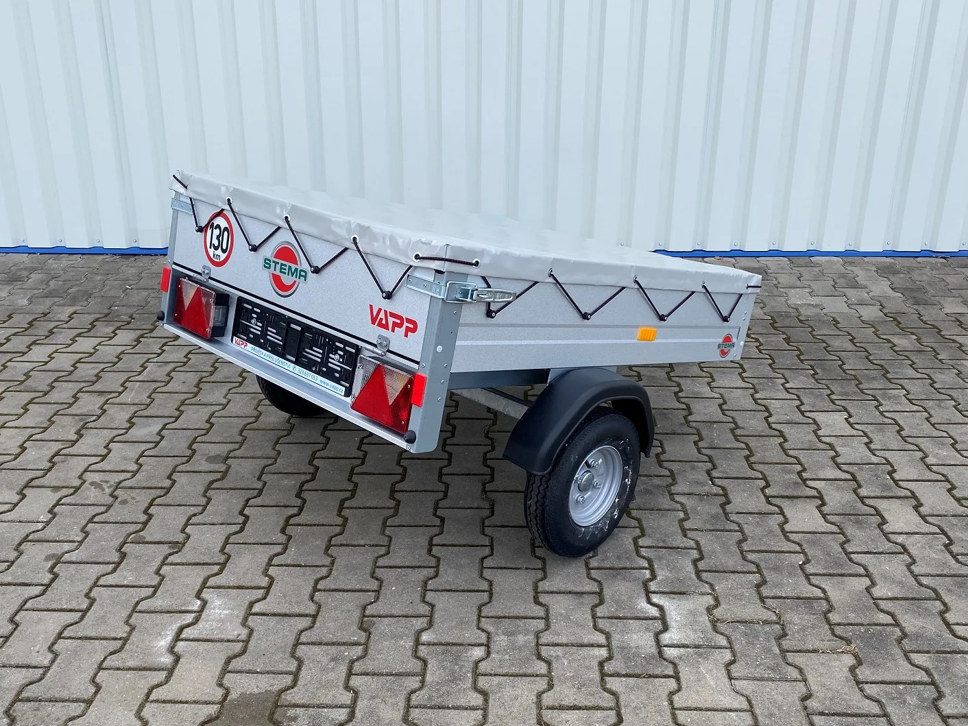 Stema MINI 350 + plachta přes bočnice nebrzděný