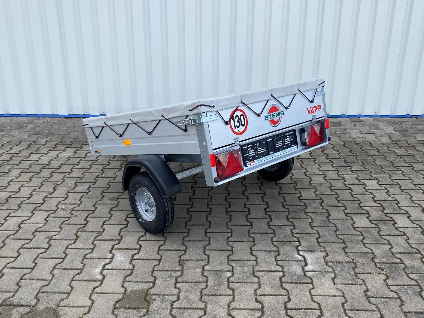 Stema MINI 350 + plachta přes bočnice nebrzděný
