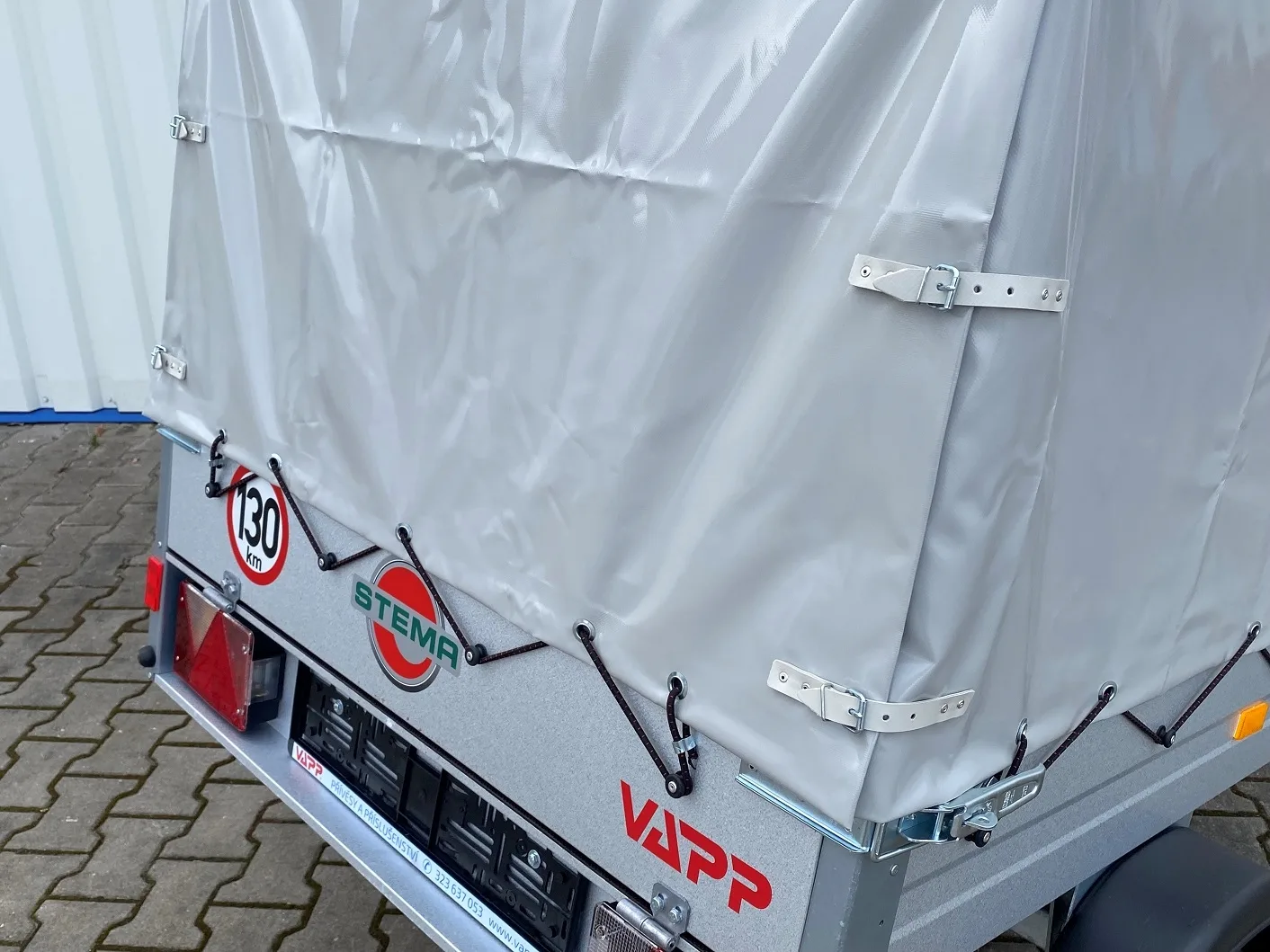 Stema MINI 350 + plachta 80 cm nebrzděný valník