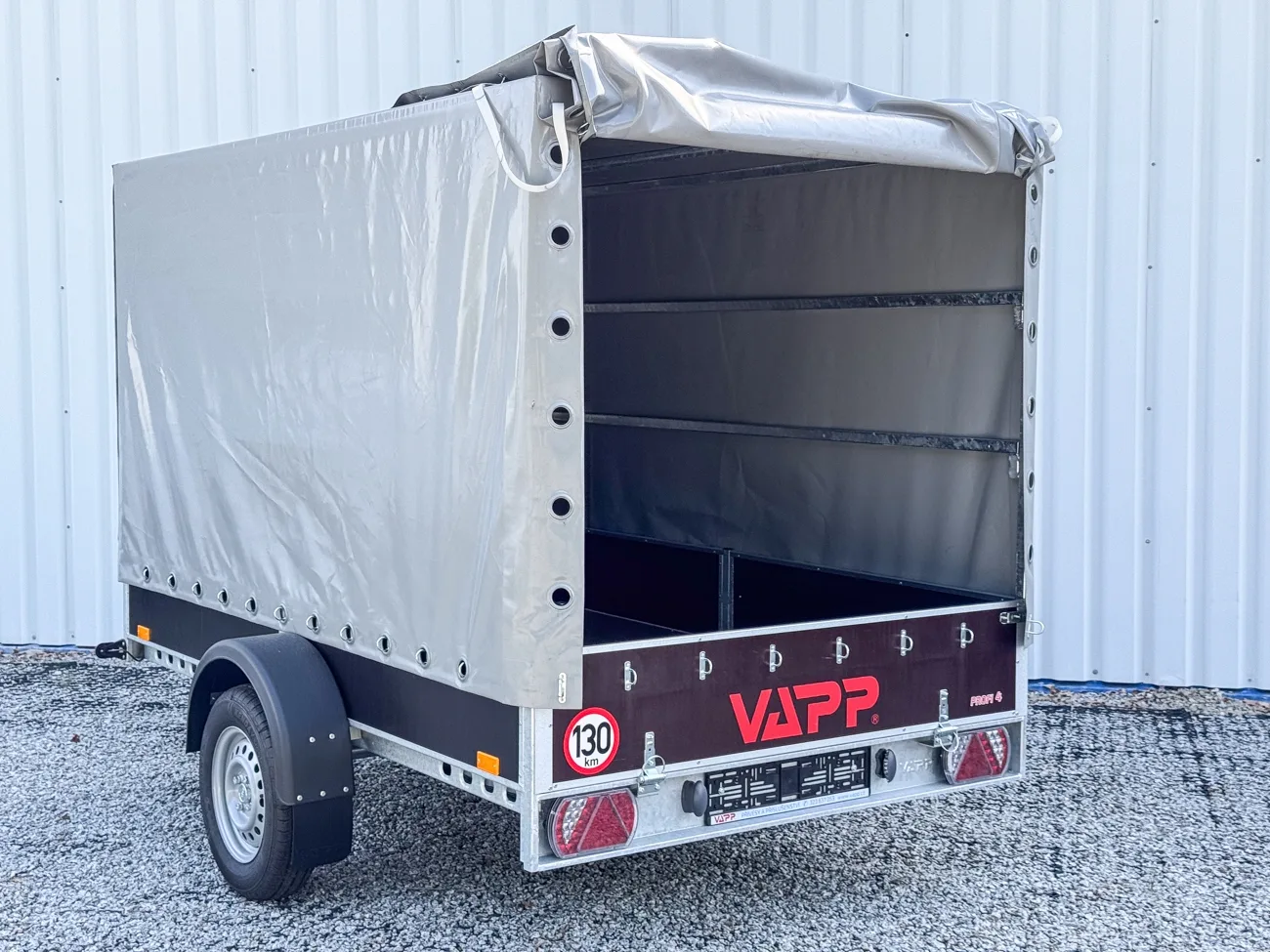 VAPP PROFI 4 + plachta 150 cm nebrzděný valník